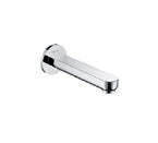 Hansgrohe 14421821 Metris S Tub Spout Wall Mounted Non Diverter Long - Brushed Nickel