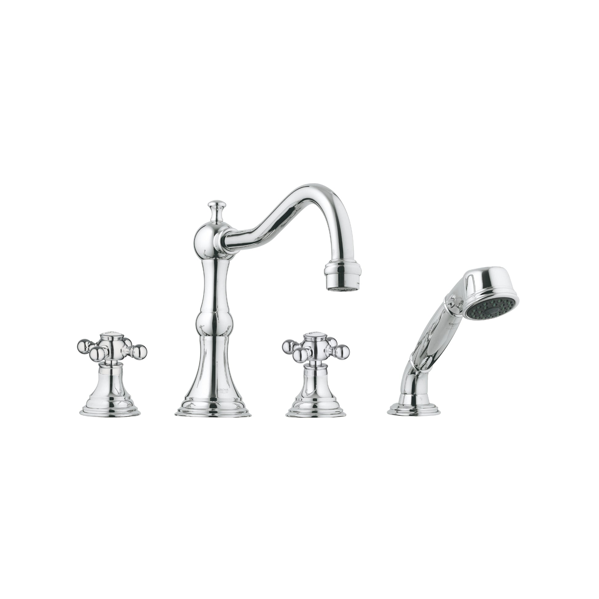 Grohe Geneva Cross Handles Chrome 18733000