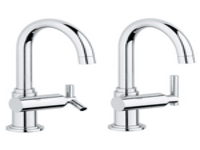 Grohe Atrio Pillar Tap Faucet Chrome 20074000