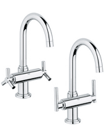 Grohe Atrio Centerset Faucet High Spout Chrome 21027000