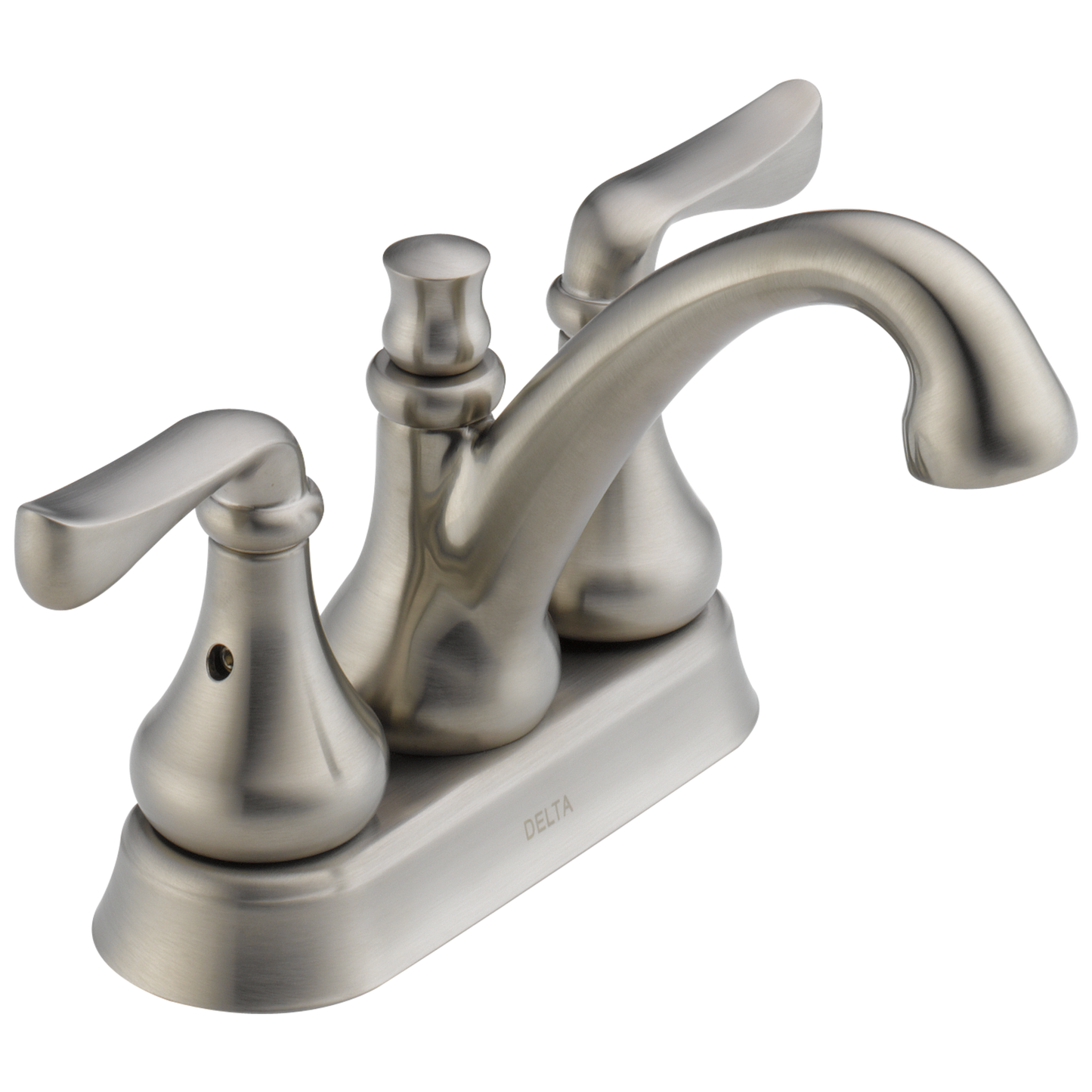 Detla 25704LF-SS Aubrey Two Handle Centerset Stainless Lavatory Faucet