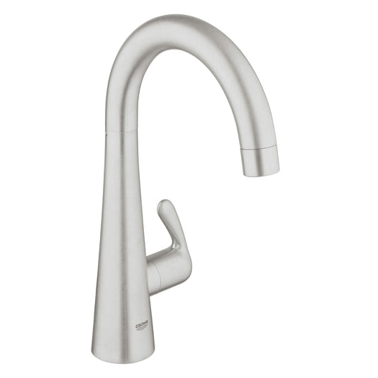 Grohe Ladylux3 Basin/Pillar Tap SuperSteel 30 026 DC0