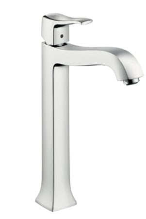 Hansgrohe 31078831 Metris C Tall Bathroom Faucet - Polished Nickel