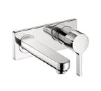 Hansgrohe 31163821 Metris S Wall Mounted Bathroom Faucet - Brushed Nickel