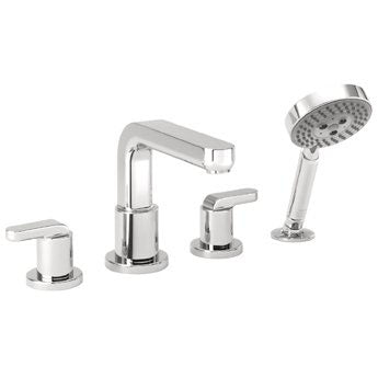 Hansgrohe 31448821 Metris S Roman Tub Filler Faucet with Diverter - Brushed Nickel