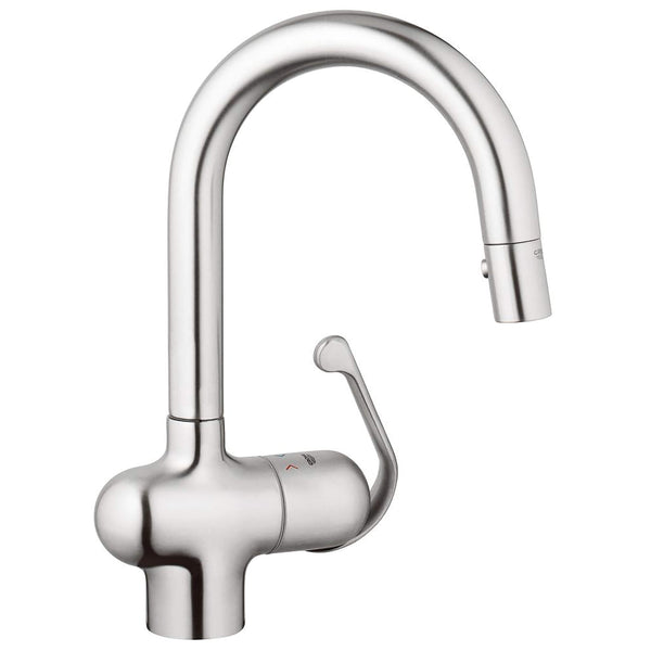 GROHE Ladylux Pro Kitchen Faucet Stainless 32256SD0