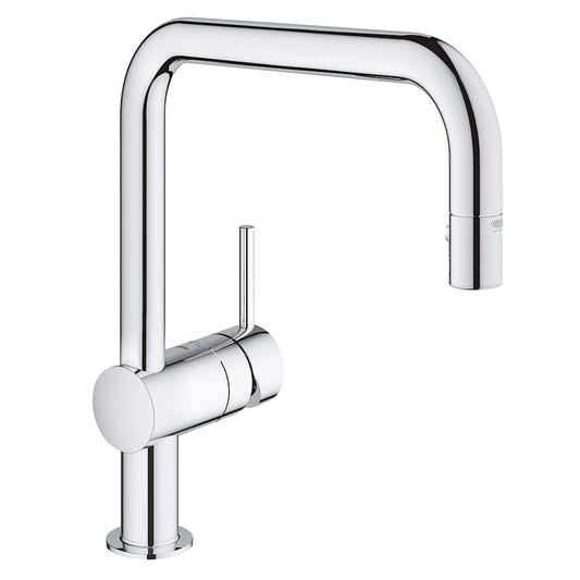 Grohe 32319 000 Minta Single Lever Kitchen Faucet - Chrome