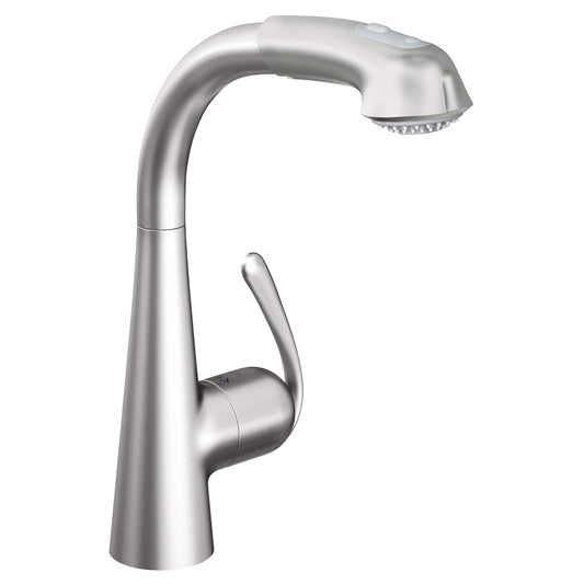 Grohe 33893 SD0 Ladylux3 Plus Single Lever Kitchen Faucet - RealSteel