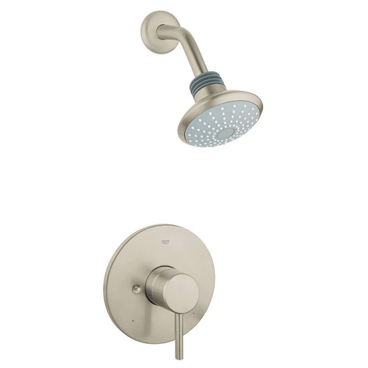 Grohe 35010 EN1 Contetto Pressure Balance Valve Shower Combination - Chrome