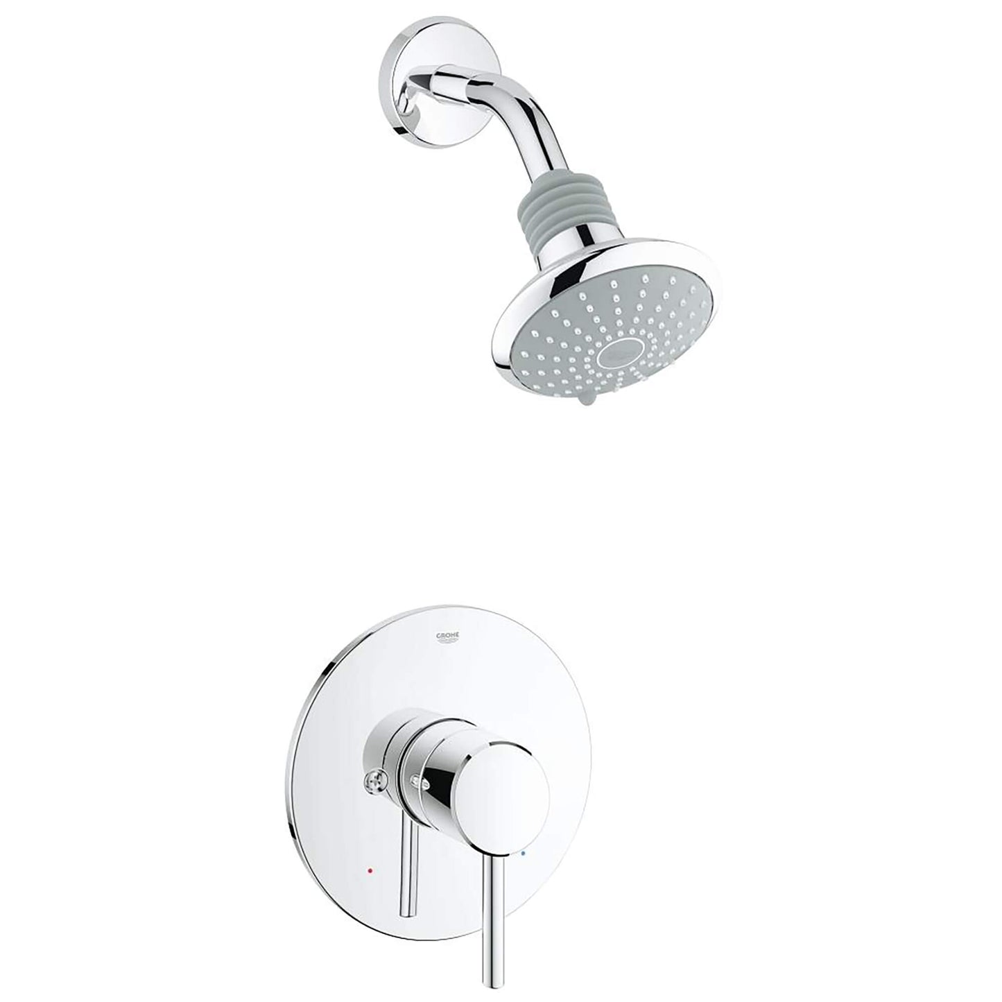 Grohe 35010 001 Concetto Pressure Balance Valve Shower Combination