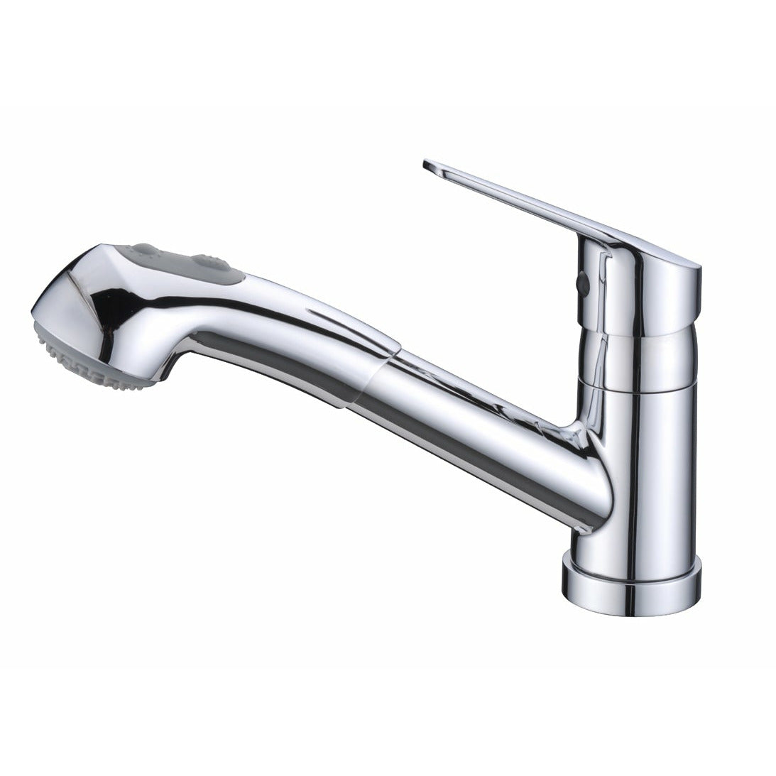 Alpha International 41-577 Chrome Pull Out Spray Kitchen Faucet