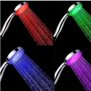 Faucetland 004002340 7 Color LED Lights Shower Head