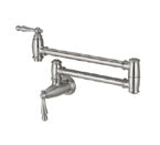 Jado 800/902/144 Traditional Pot Filler Kitchen Faucet - Brushed Nickel