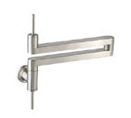 Jado 800/901/144 Contemporary Pot Filler Kitchen Faucet - Brushed Nickel