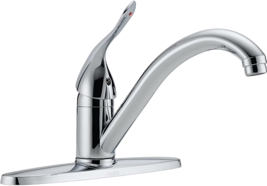 DELTA FAUCET 100LF-HDF - 8.69 x 10.50 x 8.69 inches - Chrome