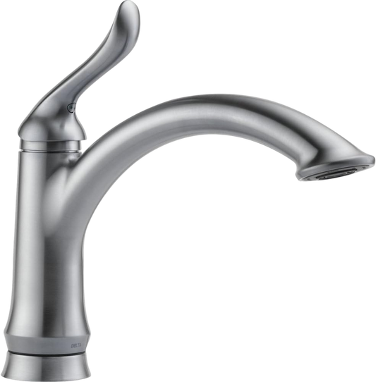 Delta 140-DST Collins Single Handle Kitchen Faucet - Chrome by Delta