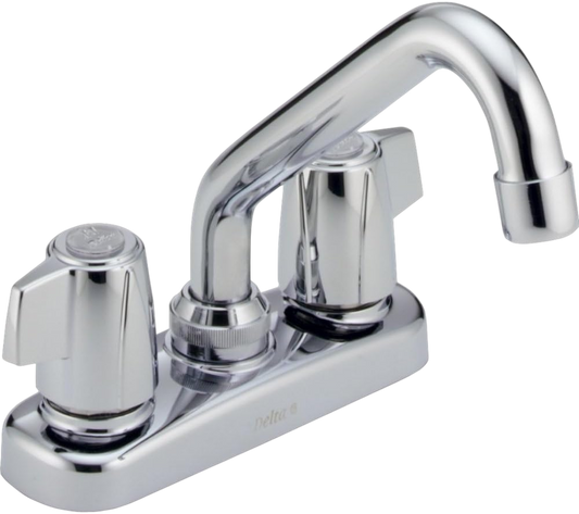 DELTA FAUCET 2133LF 6.84 x 6.38 x 6.84 inches -Chrome