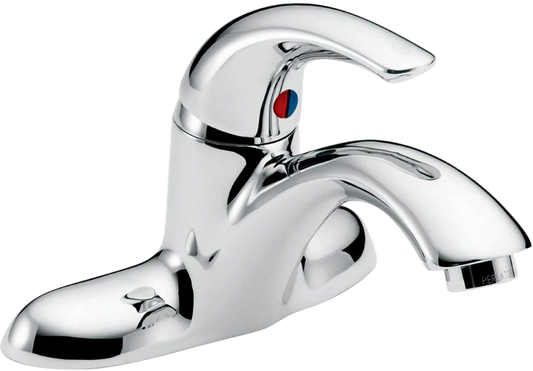 Delta Faucet 22C101 22T Less Pop-Up Single Handle Centre Set Lavatory Faucet -Chrome by Delta Faucet