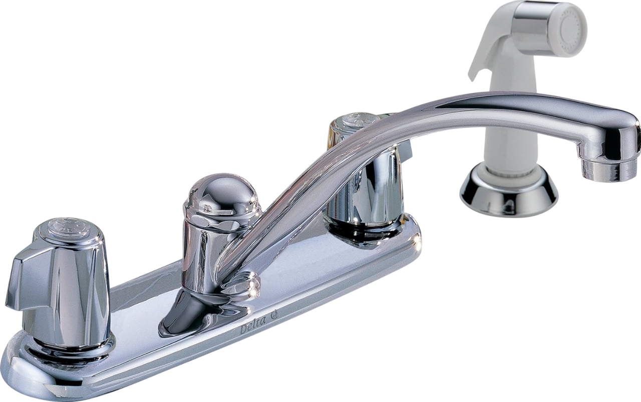 DELTA FAUCET 2400LF Touch-on-Bathroom-Sink-faucets - Chrome