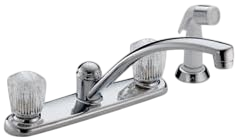 Delta 2402LF Chrome Delta 2 handle kitchen faucet 2402