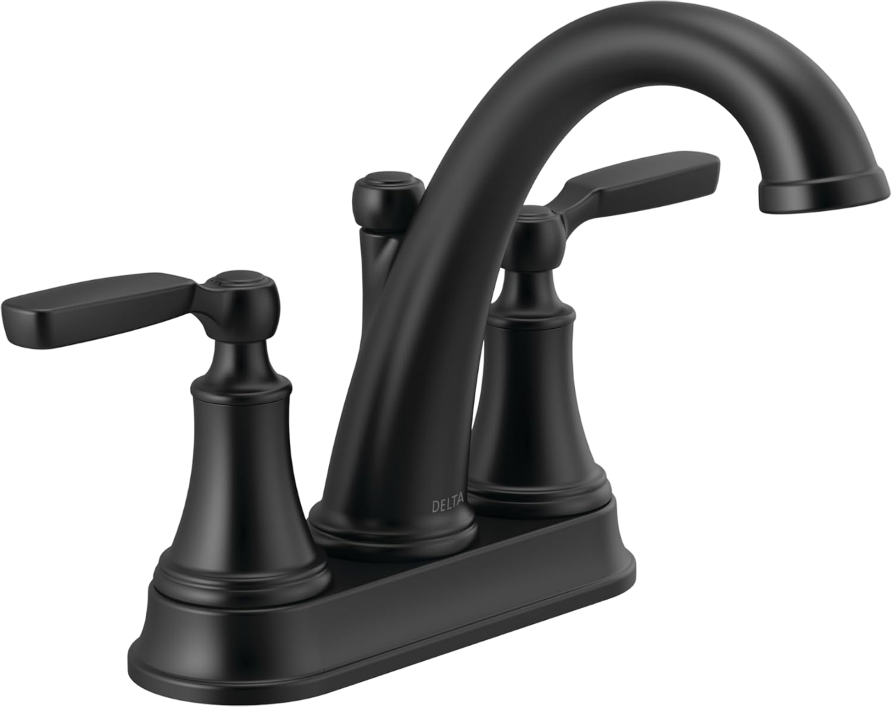 DELTA FAUCET 2532LF-BLMPU Woodhurst Bath Faucet Matte Black