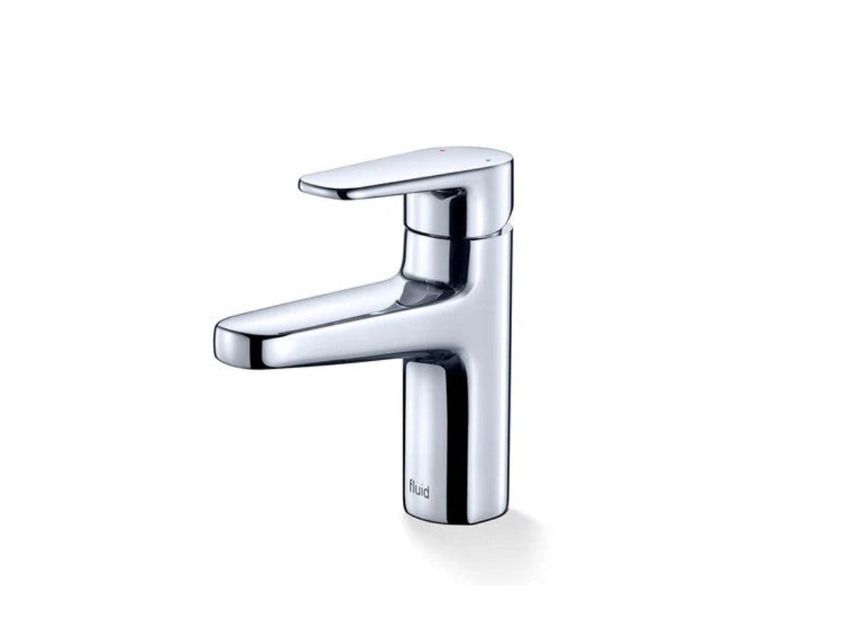 FLUID F18001-BN Utopia Series Single Lever Lavatory Faucet - Brushed Nickel