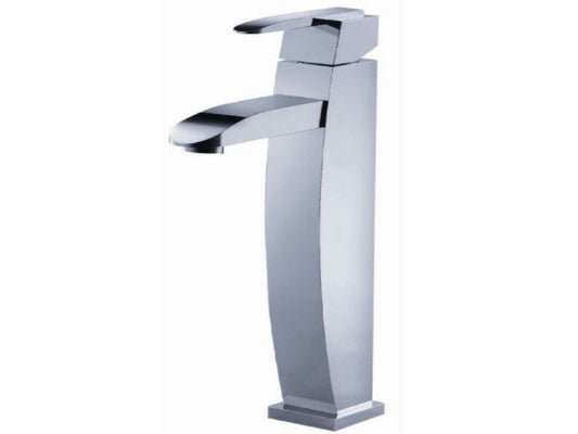 FLUID F20002-CP Single Lever Lavatory Vessel Faucet - Chrome