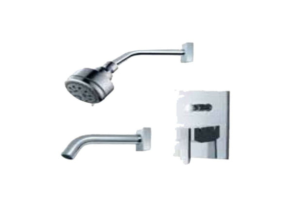 FLUID F2020T-CP Penguin Series Value Priced Tub & Shower Package - Chrome