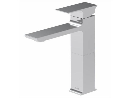 FLUID F21002-CP Jovian Series Single Lever Lavatory Vessel Faucet - Chrome