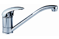 Alfa Brushed Kitchen Faucet FA06404