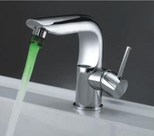 Alfa Brushed LED Bathroom Faucet FLED00061