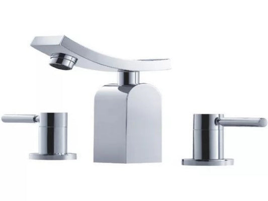 FLUID F14006 Emperor Series Dual Handle Lavatory Faucet - Chrome