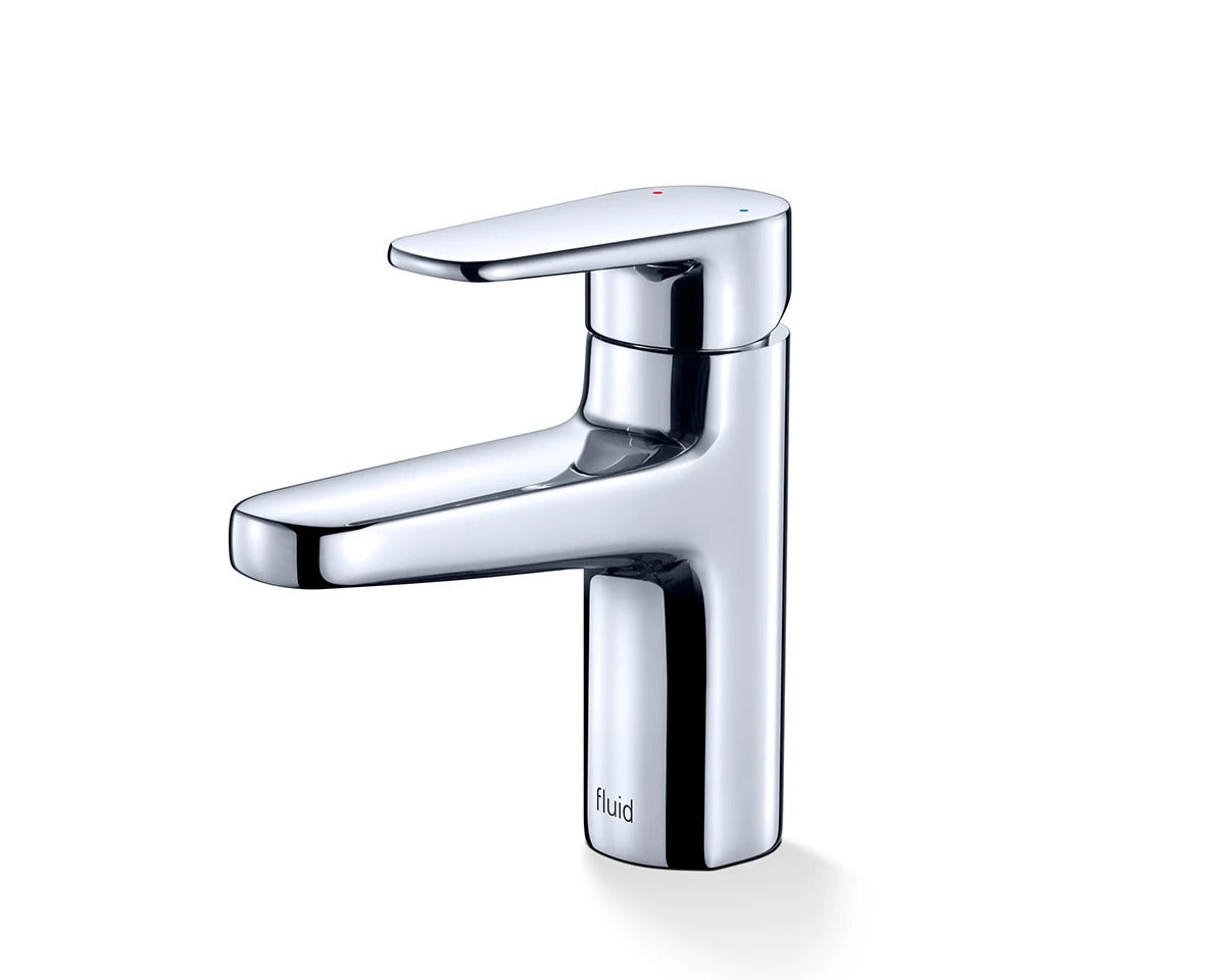 FLUID F18001-CP Utopia Series Single Lever Lavatory Faucet - Chrome