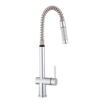 Franke FF-1880 Satin Nickel Pull-Down Kitchen Faucet