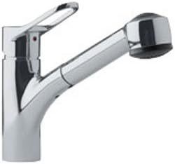 Franke FFPS280 Satin Nickel Pull Out Spray Kitchen Faucet