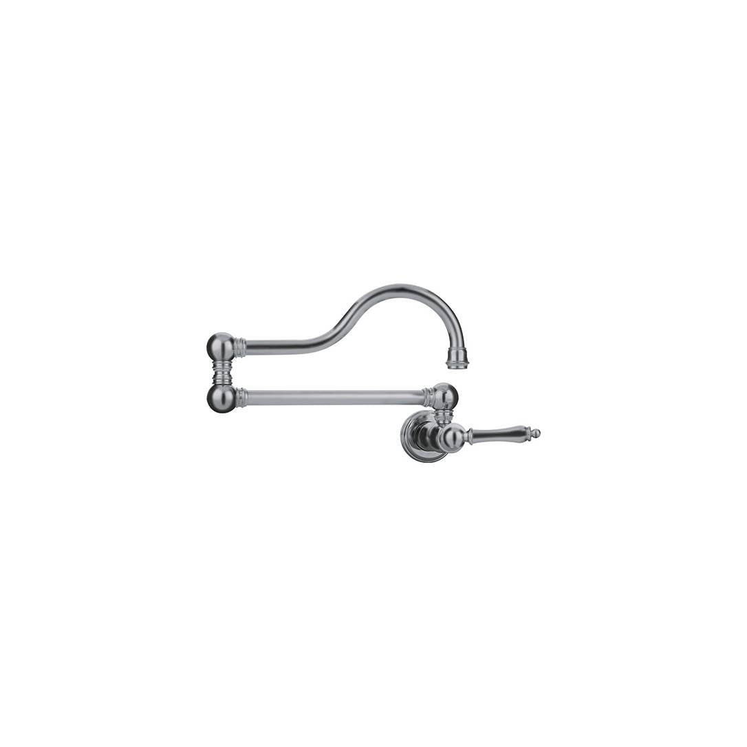 Franke PF7080 Wall Mounted Pot Filler Kitchen Faucet Satin Nickel 115.0188.912