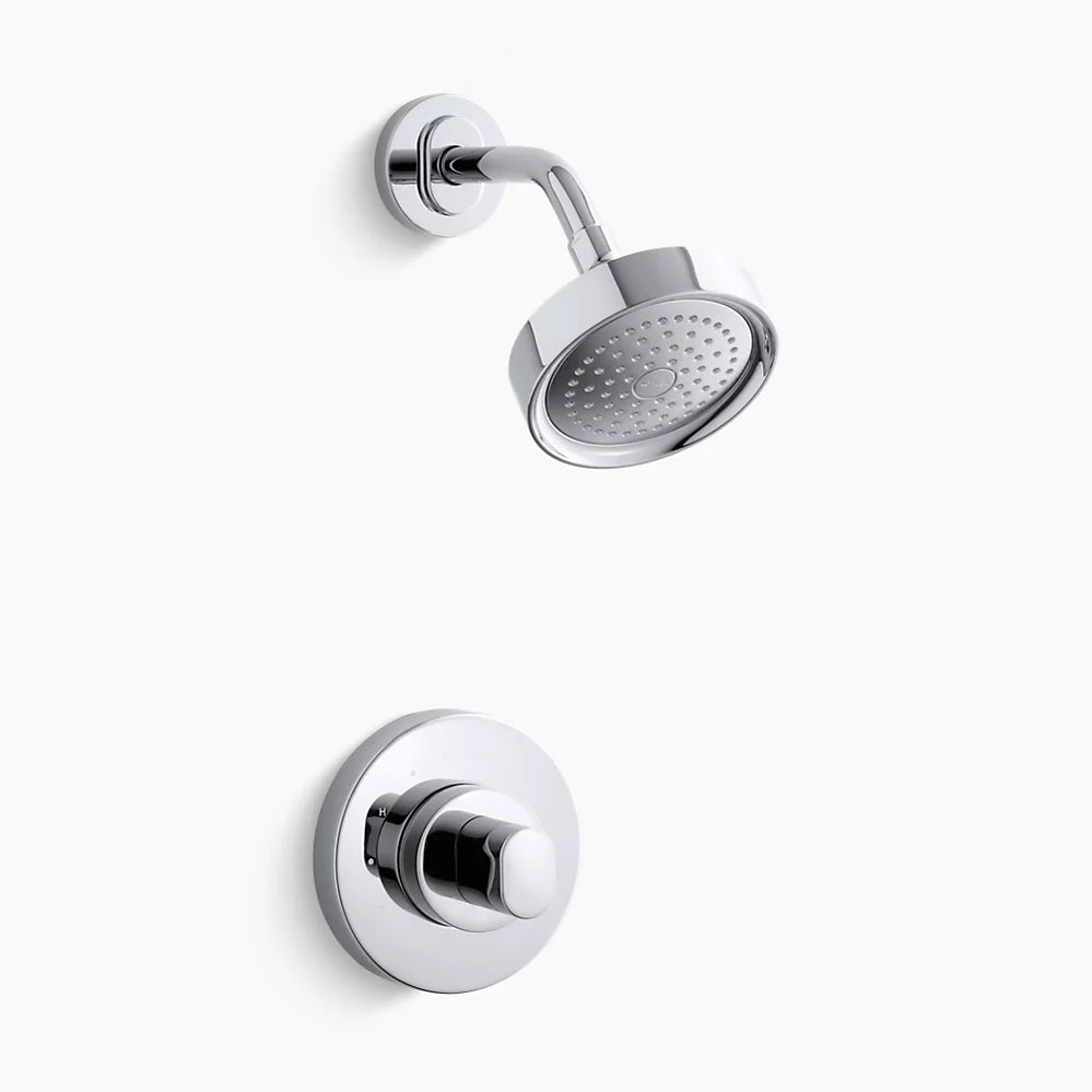 Kohler Oblo® Rite-Temp® pressure-balancing shower faucet trim, valve not included  K-T10056-9