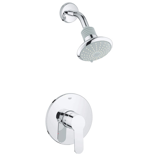 Grohe 35023 002 Eurostyle Cosmopolitan Pressure Balance Valve Shower Combination - Chrome