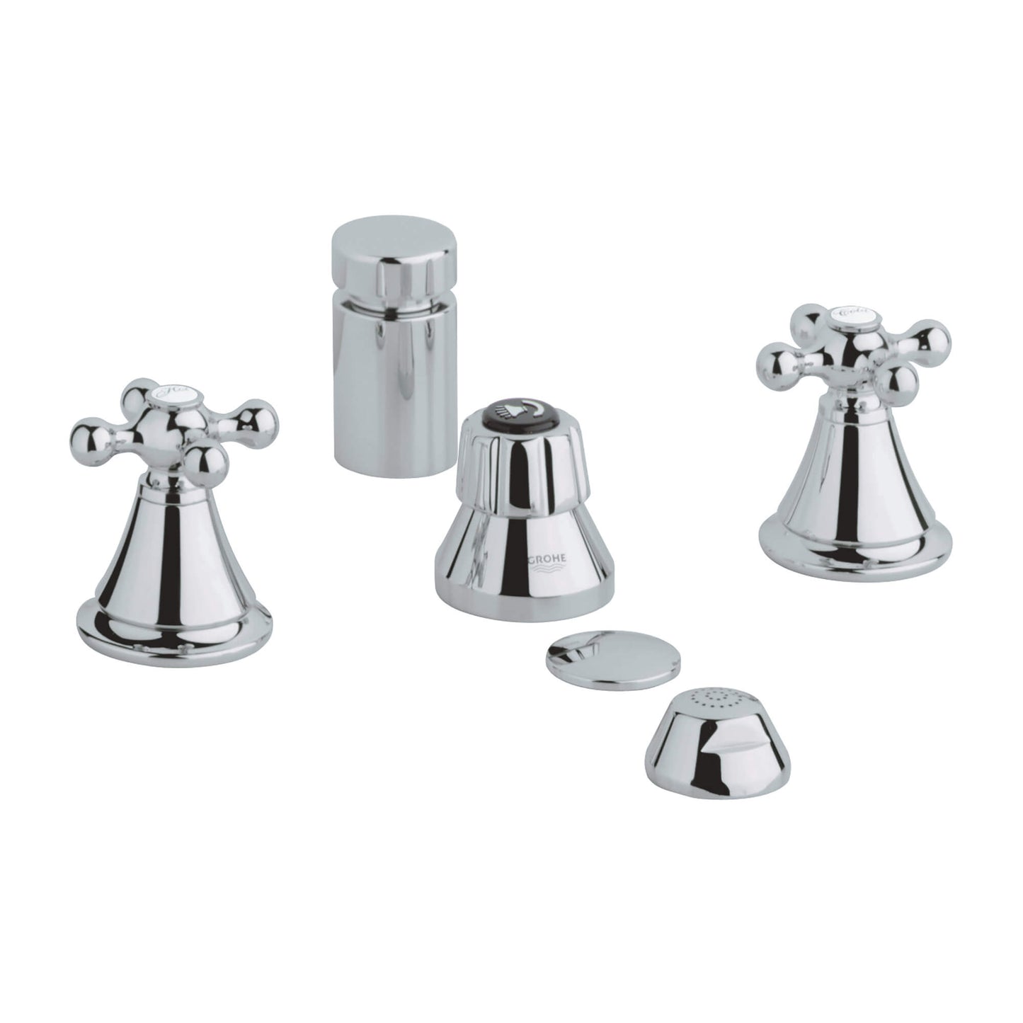 Grohe Seabury Cross Handles Chrome 18731000