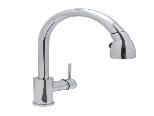 Huntington Brass PL1630 Single Handle Kitchen Pulldown Faucet