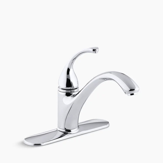 Kohler Forté® 3-Hole kitchen sink faucet with 9-1/16" spout K-10411-CP