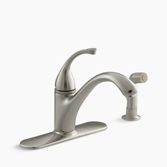 Kohler K-10412 Forte SC Kitchen Faucet, Brushed Nickel