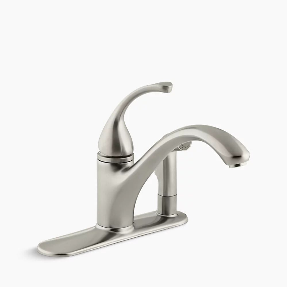 Kohler K-10413 Forte SC Kitchen Faucet, Bsh Nickel