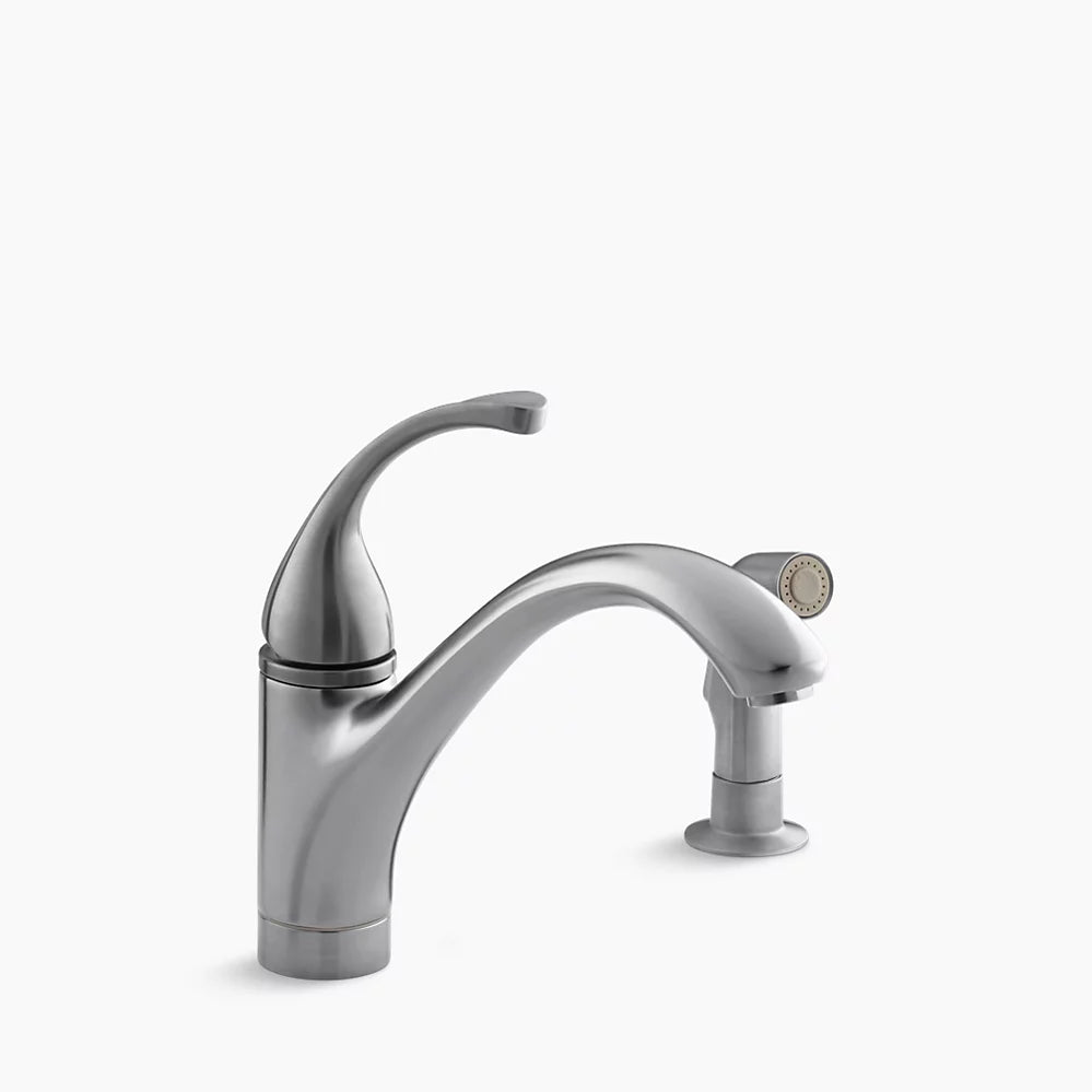 Kohler K-10416 Forte SC Kitchen Faucet, Brsh Chrome