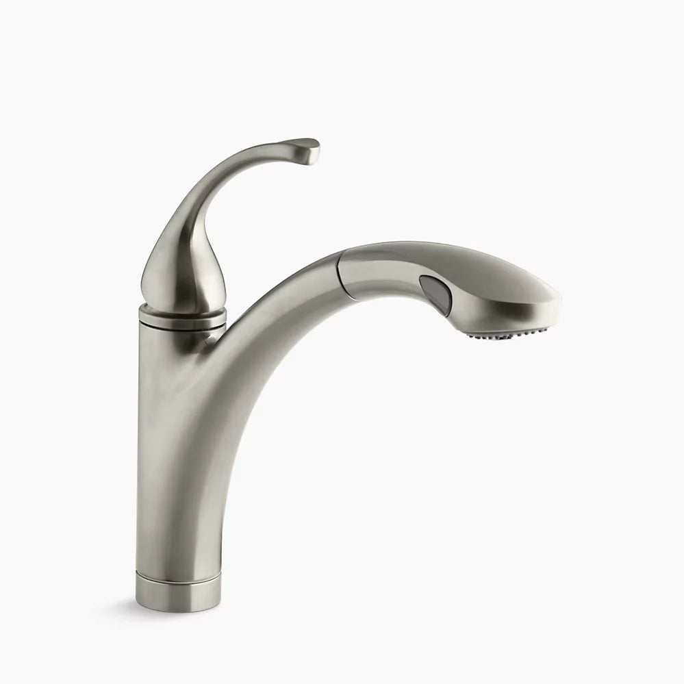 Kohler K-10433 Forte SC Kitchen Faucet, Brushed Nickel