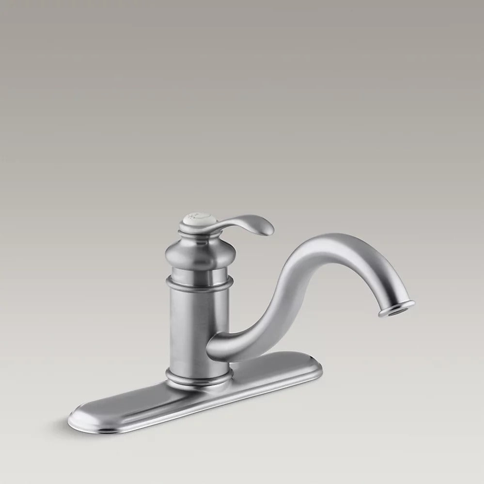 Kohler K-12171 Fairfax SC Kitchen Faucet, Brsh Chrome