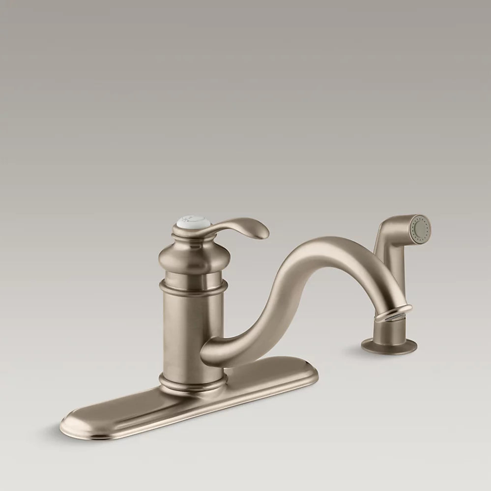 Kohler K-12172 Fairfax SC Kitchen Faucet w/SdeSpry