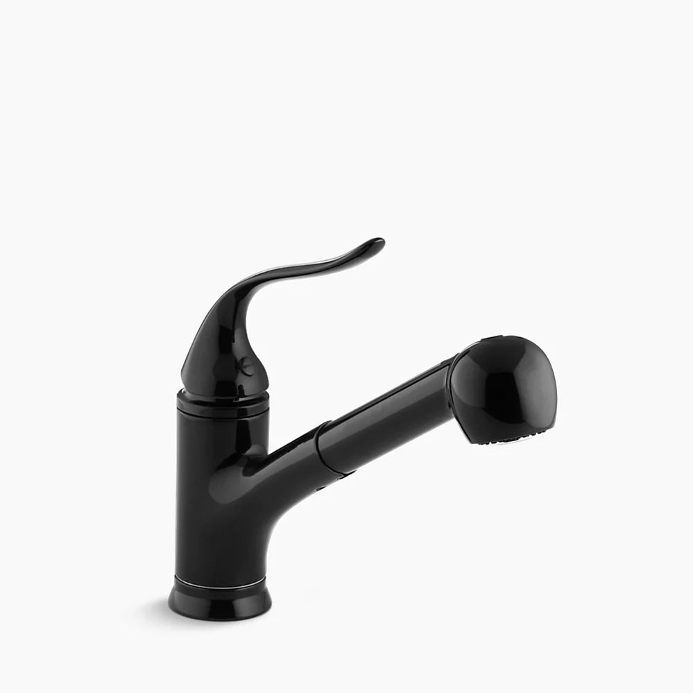 Kohler K-15160 Coralais Kitchen Sink Faucet, Black