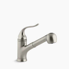Kohler K-15160 Coralais Kitchen Sink Faucet, Brsh Nckl
