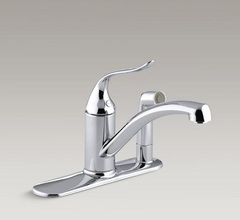 Kohler K-15073-P Kitchen Sink Faucet, White